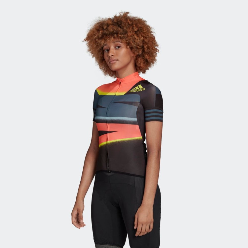 Adidas Women's Cycling ADISTAR JERSEY Solar Red - Picture 2 of 7